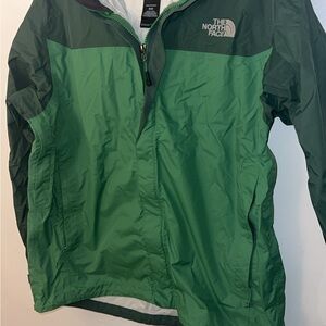 The North Face Green Windbreaker Jacket